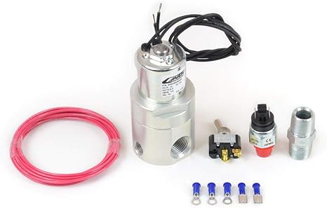 Canton Racing Products 24-271X Accusump Pro Version Electric Pressure Control Valve (20-25 Psi), 1 Pack Silver