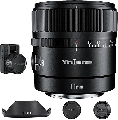 YONGNUO YN11mm F1.8S APS-C Autofocus Lens for Sony E Mount with Remote