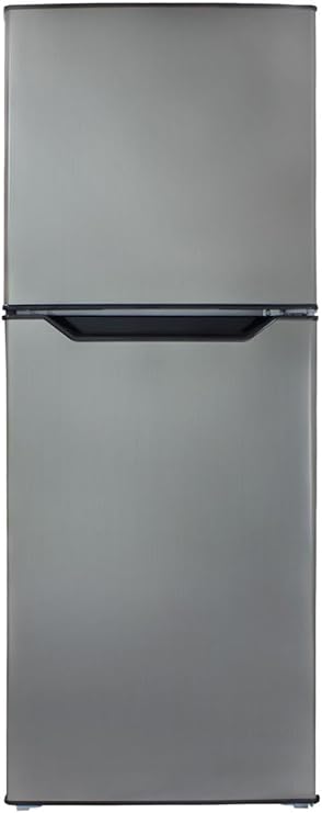 Danby DFF070B2BSLDB-6 7.0 cu. ft. Frost Free Top Mount Freezer in Black Stainless Steel