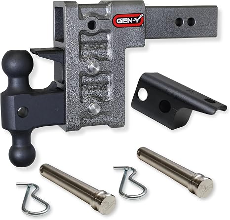 GEN-Y Hitch 6" Drop Hitch for 2.5" Receiver, 3 Adjustable Positions
