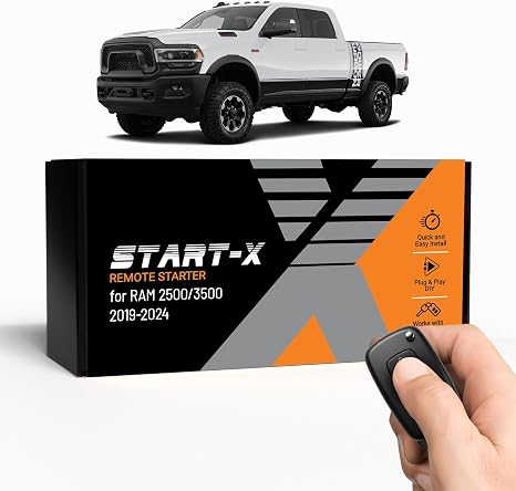 Start-X Remote Starter Kit for RAM 2500, 3500 (2019-2024) | NOT 1500
