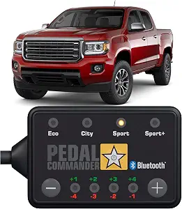 PEDAL COMMANDER for GMC Canyon 2014-2022 Throttle Response Controller - Gasoline Engines ONLY, Plug-and-Play, 4 Driving Modes, App Control, Throttle Controller Performance Mods, Canyon Parts