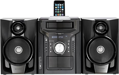 Sharp HE CD-DH950P 240W Mini-Component System and iOS compatable