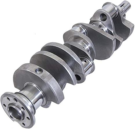 Eagle Specialty Products Crankshaft, 4.000 in Stroke, Internal Balance, Cast Iron, 2-Piece Seal, Small Block Mopar, Each