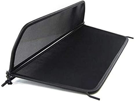 Wind Deflector for Volkswagen EOS (2007-2016) - Foldable - with Quick Release Fastener - Black | Windstop | Wind Blocker