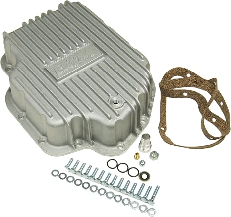 B&M 20280 Cast Aluminum Extra Depth Transmission Pan