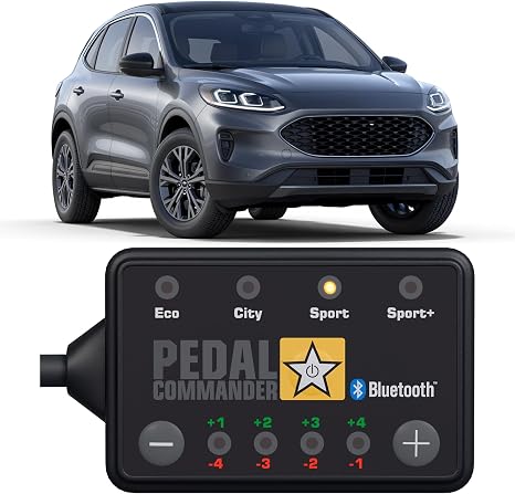 PEDAL COMMANDER for Ford Escape 2011-2026 Throttle Response Controller - Anti-Theft, 4 Driving Modes, App Control, Throttle Controller Performance Upgrade, Escape Accessories