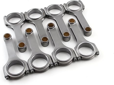 Speedmaster PCE274.1021 H Beam 5.700" 2.000" .927" Bronze Bush 4340 Connecting Rods Suits: Compatible with Chevy SBC 350