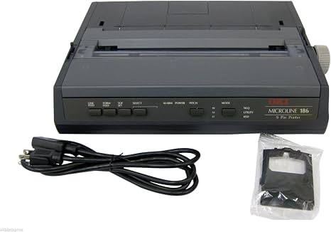 Oki MICROLINE 186 Dot Matrix Printer (91306301)
