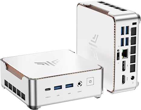 KAMRUI Pinova P2 AMD Ryzen 7330U(Beats R2544/3500U/10110U)Mini PC 16GB RAM 256GB SSD, Up to 4.3GHz, 4C/8T, 8MB L3 Smart Cache Mini Computers,Triple 4K Display for Home/Business Mini Desktop Computers