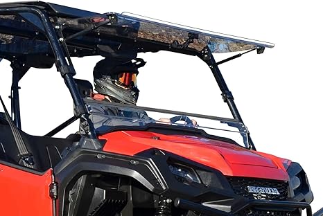 SuperATV Flip Windshield for Honda Pioneer 1000 / 1000-5