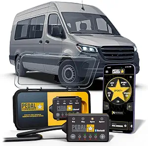 PEDAL COMMANDER for Mercedes-Benz Sprinter Van 2007-2026 Throttle Response Controller - Anti-Theft, 36 Driving Settings & App Control, Throttle Controller Upgrade, Sprinter Accessories