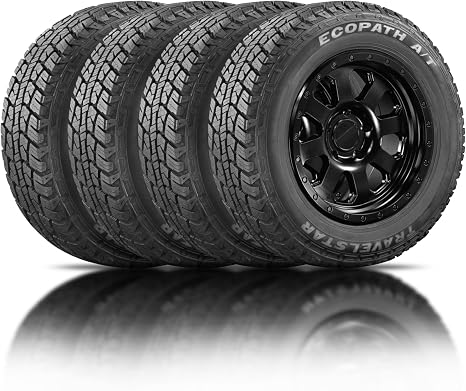 Set of 4 Travelstar Ecopath AT All Terrain 265/70R17 115T SUV Radial Tire