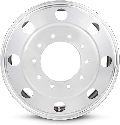 For 2005-2025 Dodge Ram 5500 19.5 Inch Machined with Clear Coat Silver Rim - OE Direct Replacement - Road Ready Car Wheel