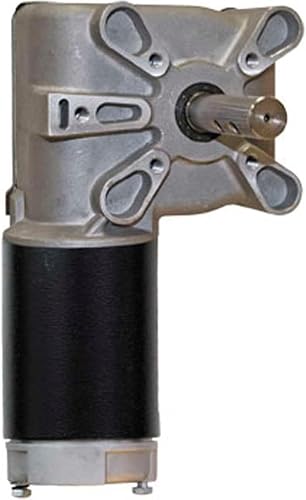 Buyers Products 5543965 900W 60:1 Tarp Gear Motor, High Speed 12V Electric Dump Truck Tarp Motor, Weatherproof Housing with Chrome Cover, Bronze Gear Drive, Bi-Directional 60 RPM, 3 & 4 Bolt Mount