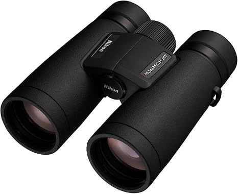 Nikon Monarch M7 10x42 Binoculars | Official Nikon USA Model | Wide field of view, locking diopter, waterproof, fogproof, ED glass, oil