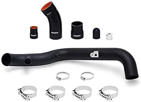 Mishimoto MMICP-FIST-14CWBK Intercooler Pipe Kit Compatible With Ford Fiesta ST 2014+ Black