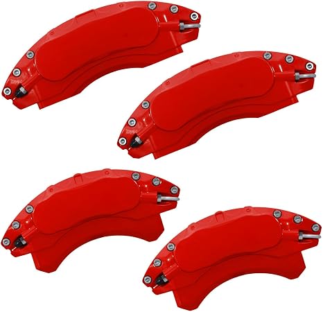 AOOA Caliper Covers Red Aluminum Brake Caliper Covers Fit for Acura MDX 3.5L 2022-2026 （front and rear）