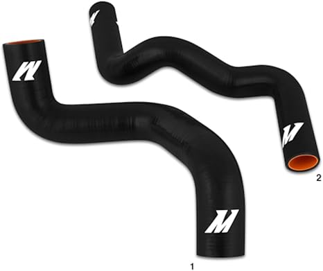 Mishimoto MMHOSE-VIP-96BK Silicone Radiator Hose Kit Compatible With Dodge Viper 1996-2002 Black