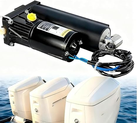 Mercury Power Tilt Trim Assembly 8M0055011 Compatible with Mercury 35HP 40HP 50HP 60HP Outboard EFI JET Replace 830250T3 8M0055003 855654T4 830150T6