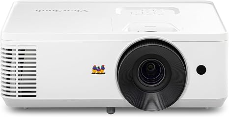ViewSonic PA503HD 4000 Lumens 1080p Full HD DLP Projector, High Brightness | HDMI, USB, Optical Zoom, Auto Keystone, 120Hz, Ceiling Mount, Classroom, Business, Presentation, Large Screens, Smooth Action