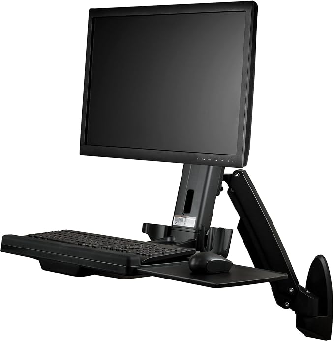 StarTech Wall Mount Workstation, Mouse & Scanner Holders, TAA (WALLSTS1)