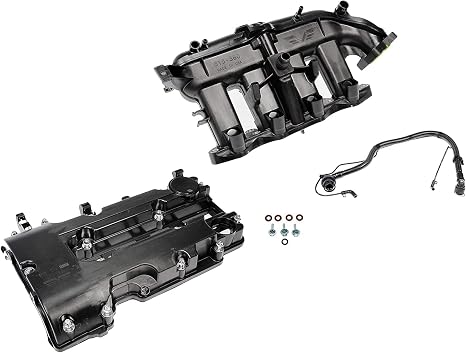 Dorman Improved Design 615-380KIT Intake Manifold and Valve Cover Complete Kit with Upgraded Valve Compatible with Select Buick/Chevrolet Models (OE FIX)