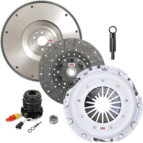 CMPRO OEM Clutch Kit & Flywheel & Slave fits 97-08 F150 Pickup Truck 4.2L