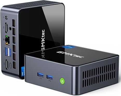 GMKtec M2 Pro S Mini PC Intel Core i7-1185G7 (Turbo 4.8 GHz) Intel Iris Xe | 16GB DDR4 512GB SSD, Desktop Mini Computers WiFi 6, USB4.0, BT 5.2, DP, HDMI, RJ45 2.5G LAN