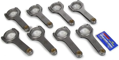 Eagle Specialty Products CRS6000B3D 6" Forged H-Beam Connecting Rod Set for Small Block Chevy