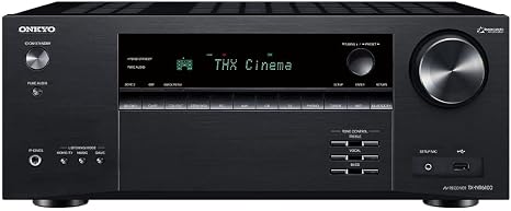 Onkyo TX-NR6100 7.2 Channel THX Certified Network AV Receiver - Black