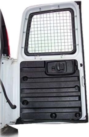 Van Window Safety Screens Set of 4 Compatible with GMC Savana, Chevy Express - Rear and Side Hinged Doors