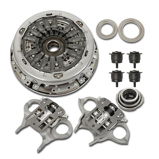 6DCT250 DPS6 Transmission Dual Clutch Fork Kit Replacement for Focus Fiesta 2012-2019