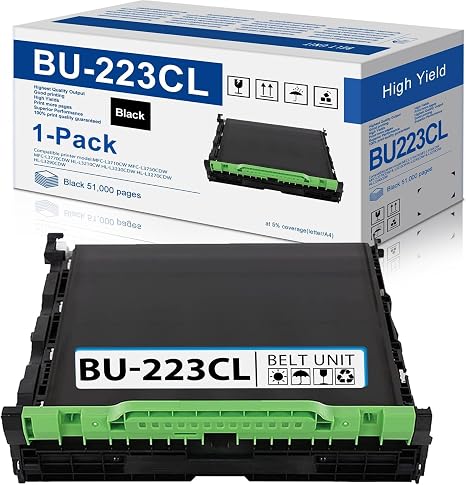 BU223CL Belt Unit Replacement for Brother BU223CL Belt Unit (1 Pack Black)