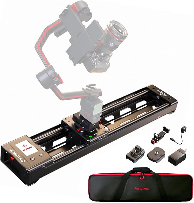 IFOOTAGE Shark Nano II 660 Motorized Camera Slider 26" for Phone Camera