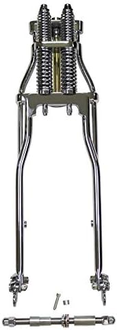 Springer Front End for Dyna 91-17 & Sportster 04-Up (Stock Length, Chrome)