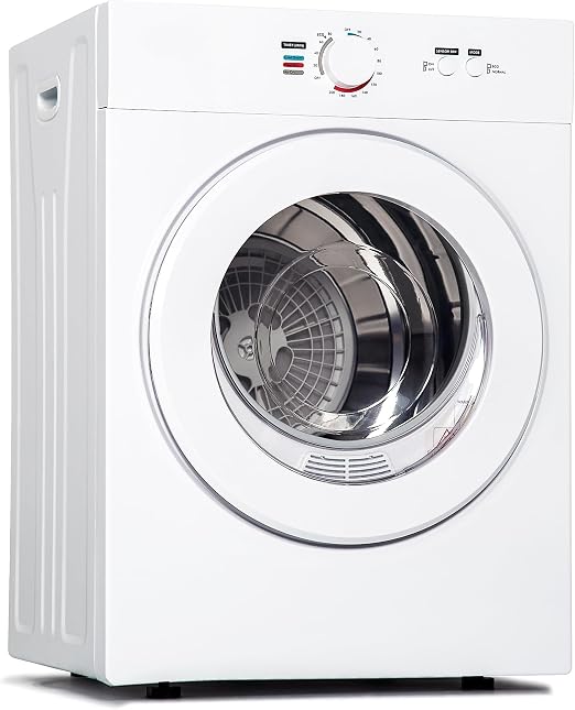 Euhomy 1.8 Cu.Ft Portable Clothes Dryer 1020W Compact Laundry Drying