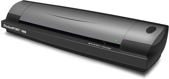 488 Duplex Document Scanner (DP488) with DocketSCAN Business Card