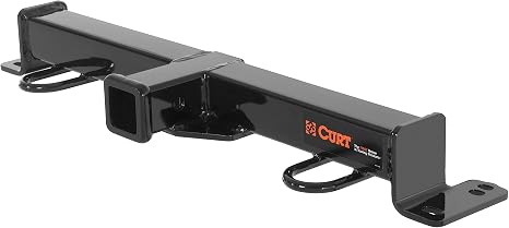 CURT 31408 2-Inch Front Receiver Hitch, Select Jeep Wrangler TJ, YJ
