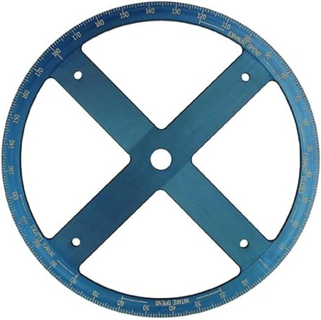 Proform 67490 Anodized Blue 16" Diameter Camshaft Degree Wheel