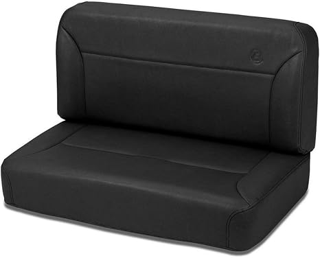 Bestop Trailmax II Fixed-Back Seat 3943715 for Jeep CJ5/CJ7/YJ 1955-1995
