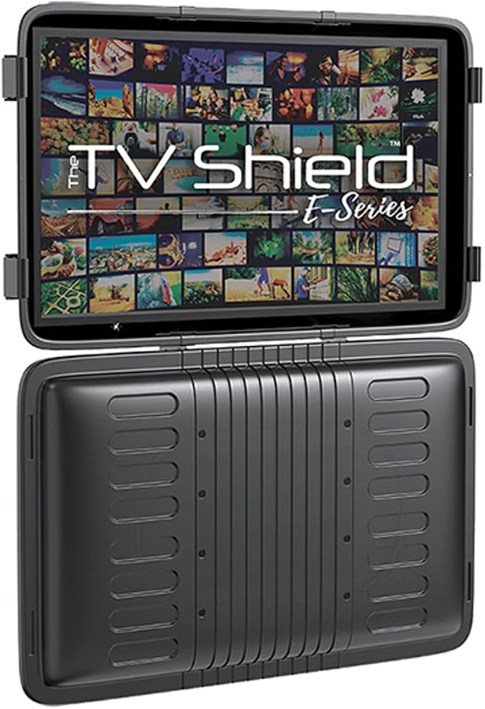 E-Series 44-55 Inch Outdoor TV Enclosure, Weatherproof Cover | Weatherproof | 2-Year Warranty | Protective | All -Season | Outdoor | Impact Resistant | TV Cabinet | Extended TV Life