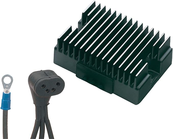 ACCEL 201100B Electronic Voltage Regulator - Black