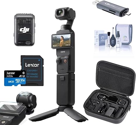 DJI Osmo Pocket 3 Creator Combo Bundle, Slinger Case (Creator Combo Bundle)