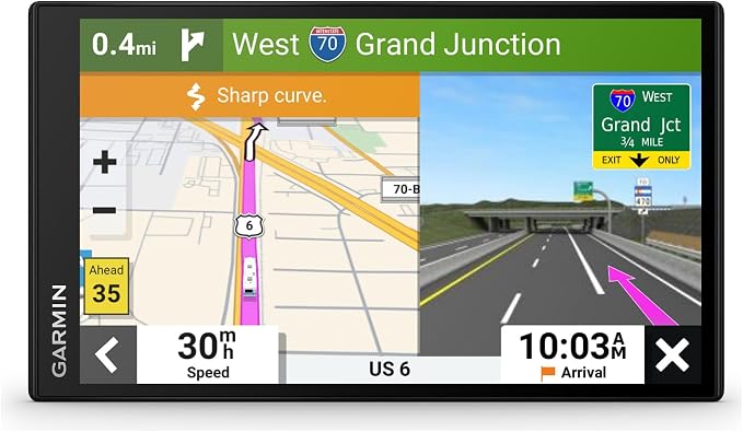 Garmin RV 795, 7” GPS RV Navigator, Custom RV Routing | Directory of Parks and Services, Access Live Traffic and Weather, Up to 1 hour, 1 hour battery life
