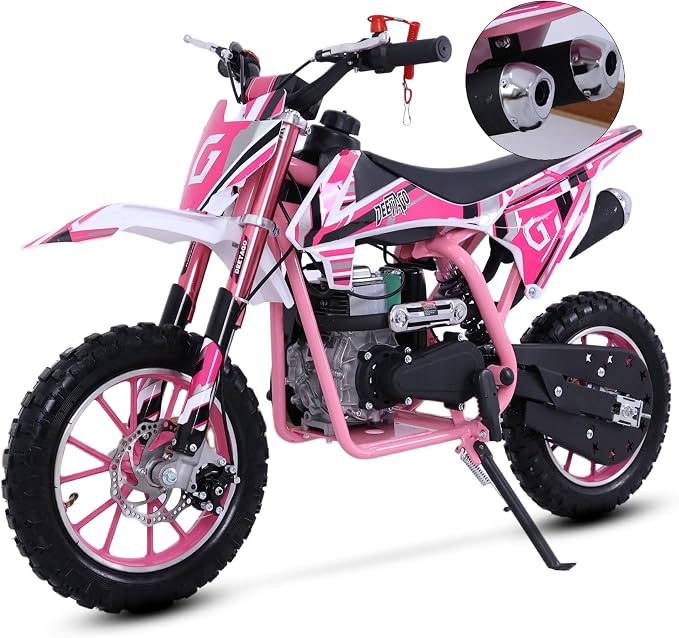 50cc 4-Stroke Kids Dirt Bike,Gas Powered Mini Motorcycle
