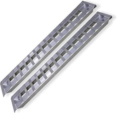 GEN-Y Hitch Heavy Duty Aluminum Loading Ramps, Set of 2, 10 Feet x 15"