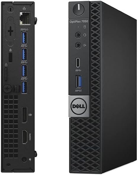 Dell Optiplex 7050 Micro Desktop PC, Intel Core i7-6700T, 32GB RAM, 1TB SSD, WiFi, Win 11 Pro (Renewed)