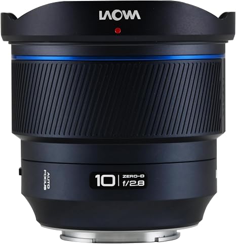 Laowa 10mm f/2.8 Zero-D Full-Frame Lens with Ultra Wide-Angle View with Auto Focus (for Sony FE)