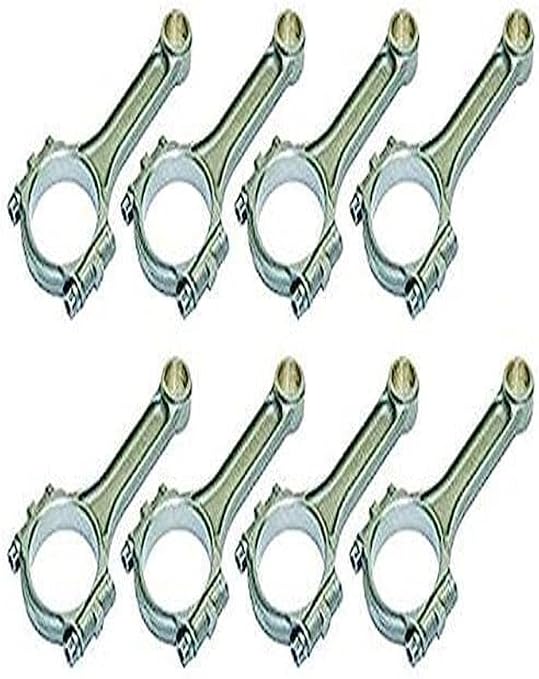 Eagle Specialty Products SIR5956FB 5.956" 5140 Forged I-Beam Connecting Rod Set for Small Block Ford